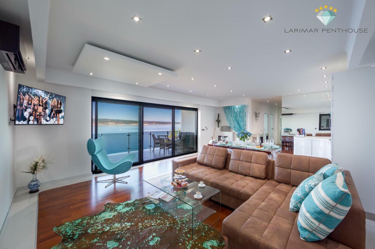 Larimar Penthouse Apartment Crikvenica Exterior photo
